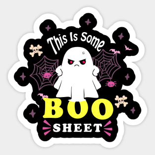 This is some boo sheet Sticker